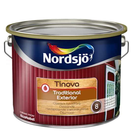 Träfasadfärg Tinova Traditional Exterior Valfri Kulör