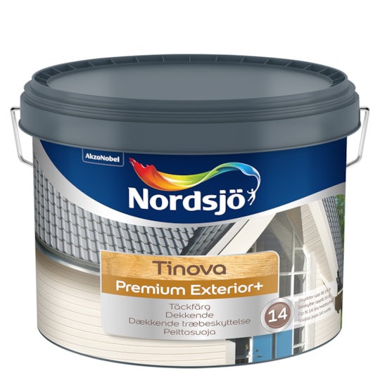 Träfasadfärg Tinova Premium Exterior+