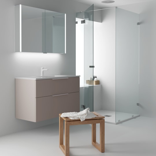 Badrumsmöbel Big 100x45cm, Flera Kulörer, Nedsänkt