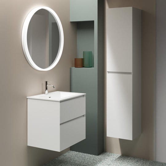 Badrumsmöbel Loft 60x45cm, Nedsänkt