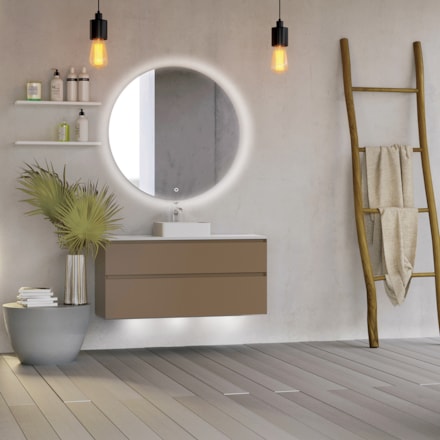 Badrumsmöbel Loft 120x45cm Ovanpåliggande