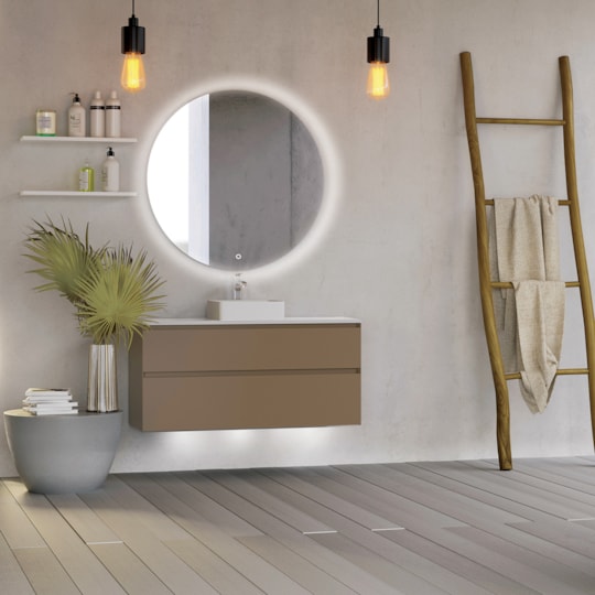 Badrumsmöbel Loft 120x45cm Ovanpåliggande