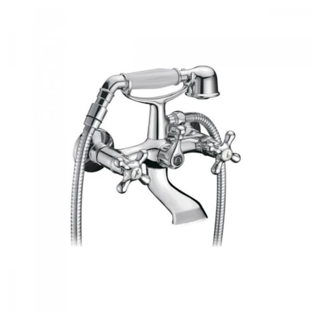 Badkarsblandare Hampton 150mm, Krom