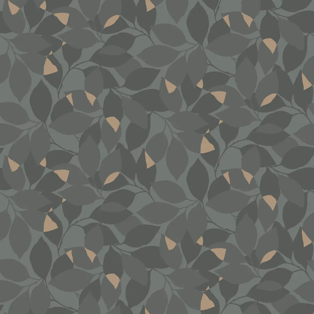 Tapet Blommor&blad Augusti 676-03