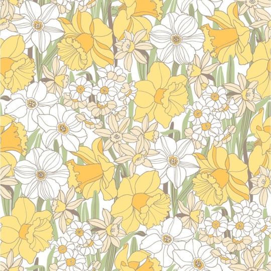 Tapet Duro 1900 Påsklilja 388-01