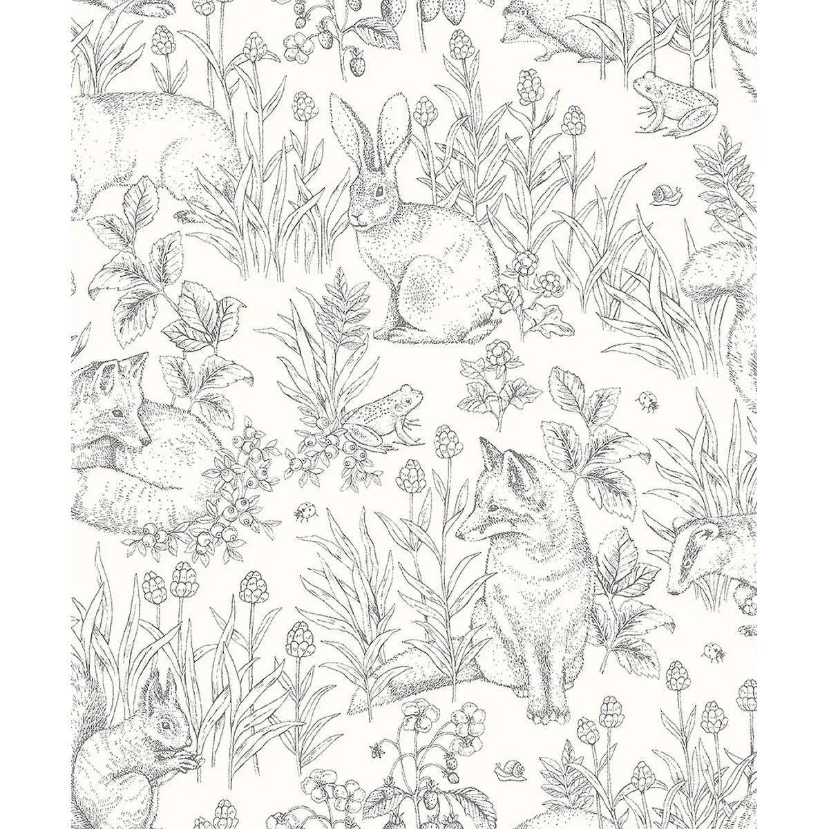 Tapet Newbie Wallpaper Forest Friends 7478