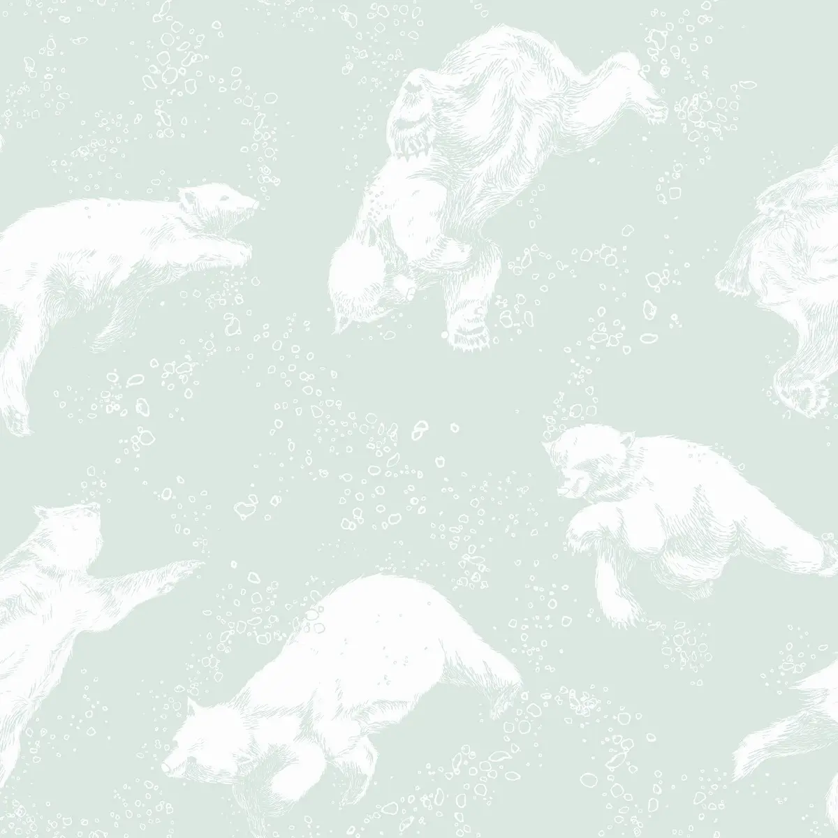 Tapet Scandinavian Designers Mini Polarn 6258