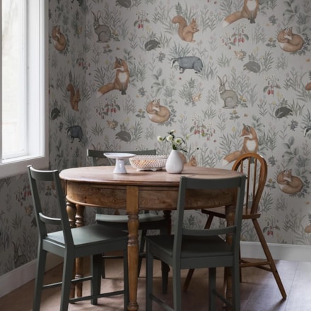 Tapet Newbie Wallpaper Forest Friends Mural 7480