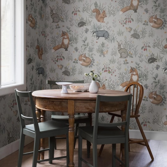 Tapet Newbie Wallpaper Forest Friends Mural 7480