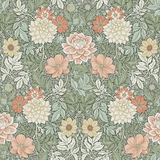 Tapet Falsterbo III Dahlia Garden 7666