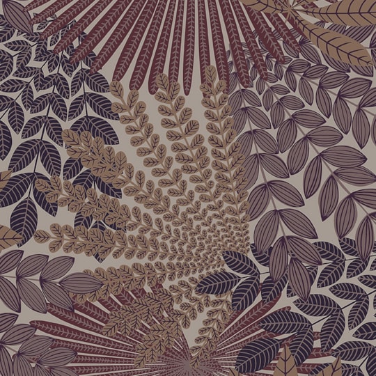 Tapet Treasured Velvet Leaves 2260