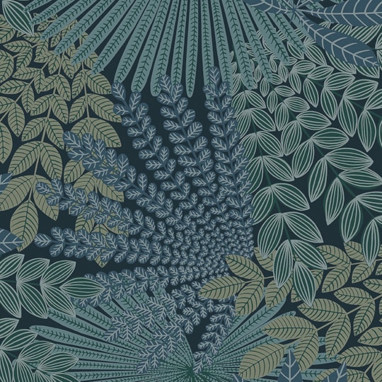 Tapet Treasured Velvet Leaves 2261