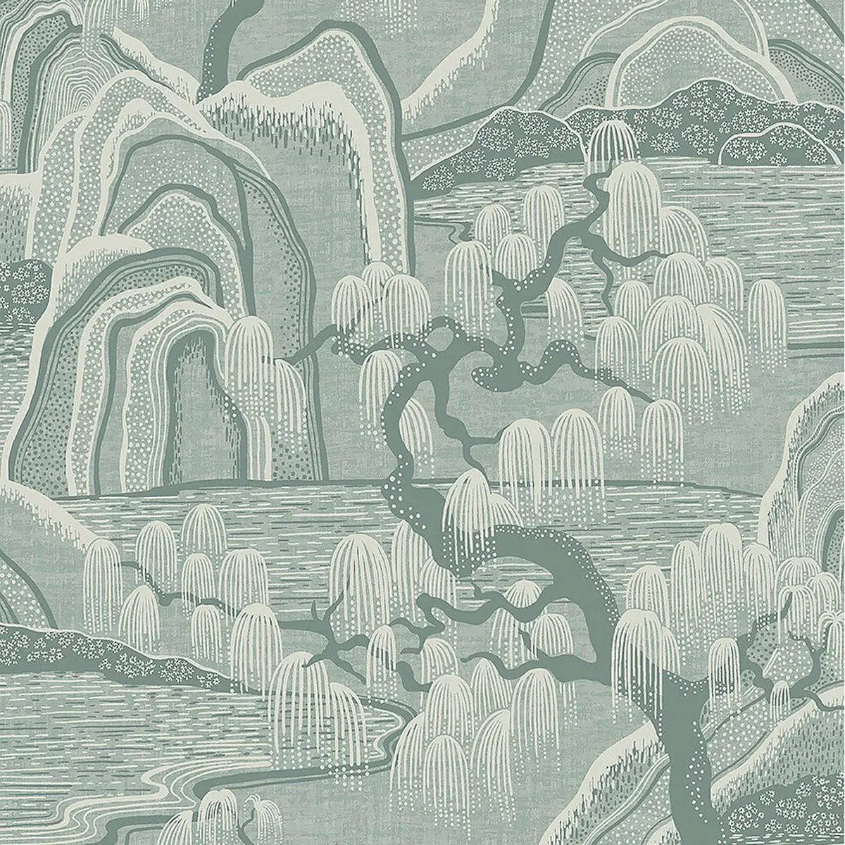 Tapet Eastern Simplicity Indigo Garden 3131