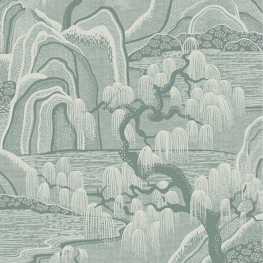 Tapet Eastern Simplicity Indigo Garden 3131