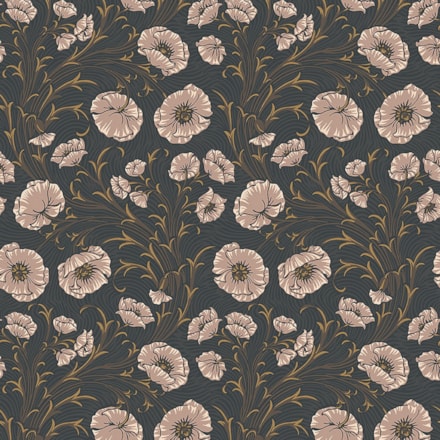Tapet Treasured Poppy Flow 2268