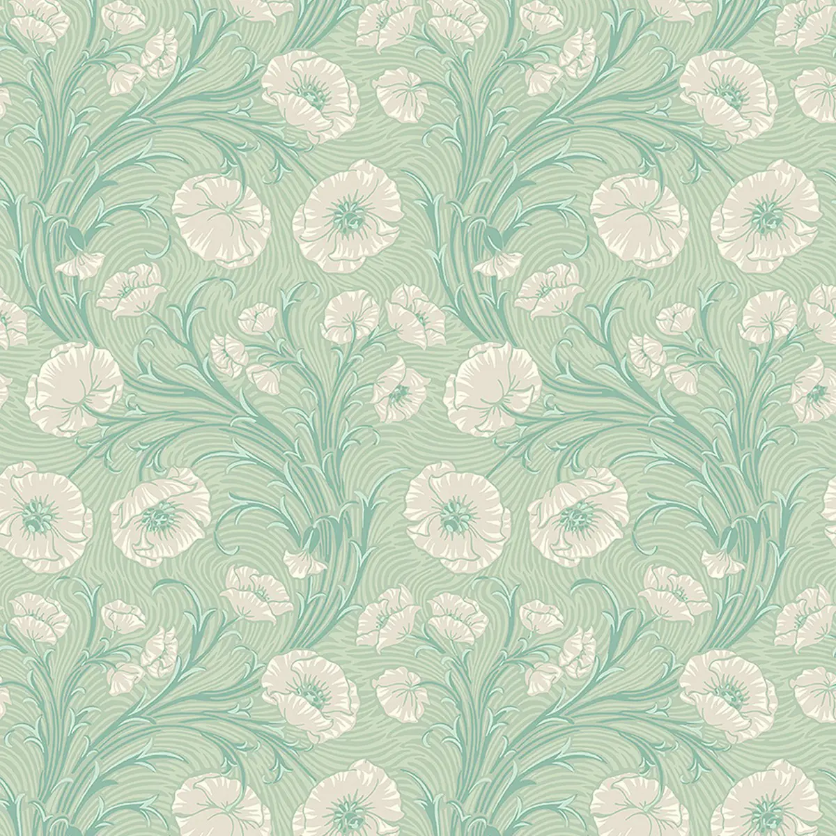 Tapet Treasured Poppy Flow 2271