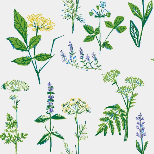 Tapet Scandinavian Designers II Köksväxter 1789