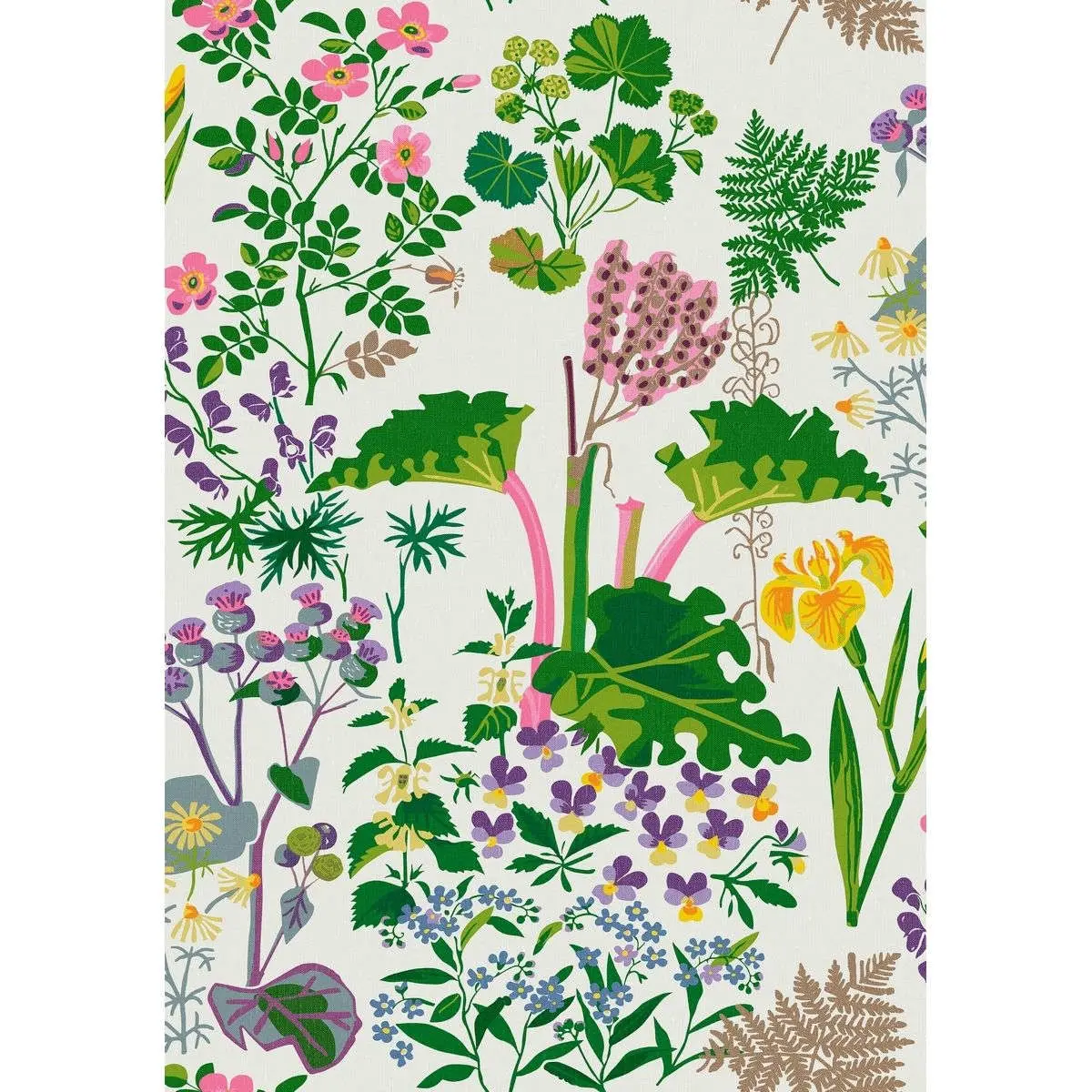 Tapet Scandinavian Designers II Rabarber 1792