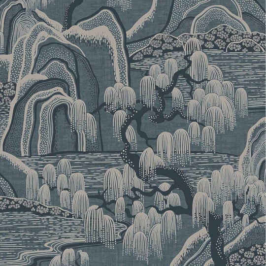 Tapet Eastern Simplicity Indigo Garden 3133