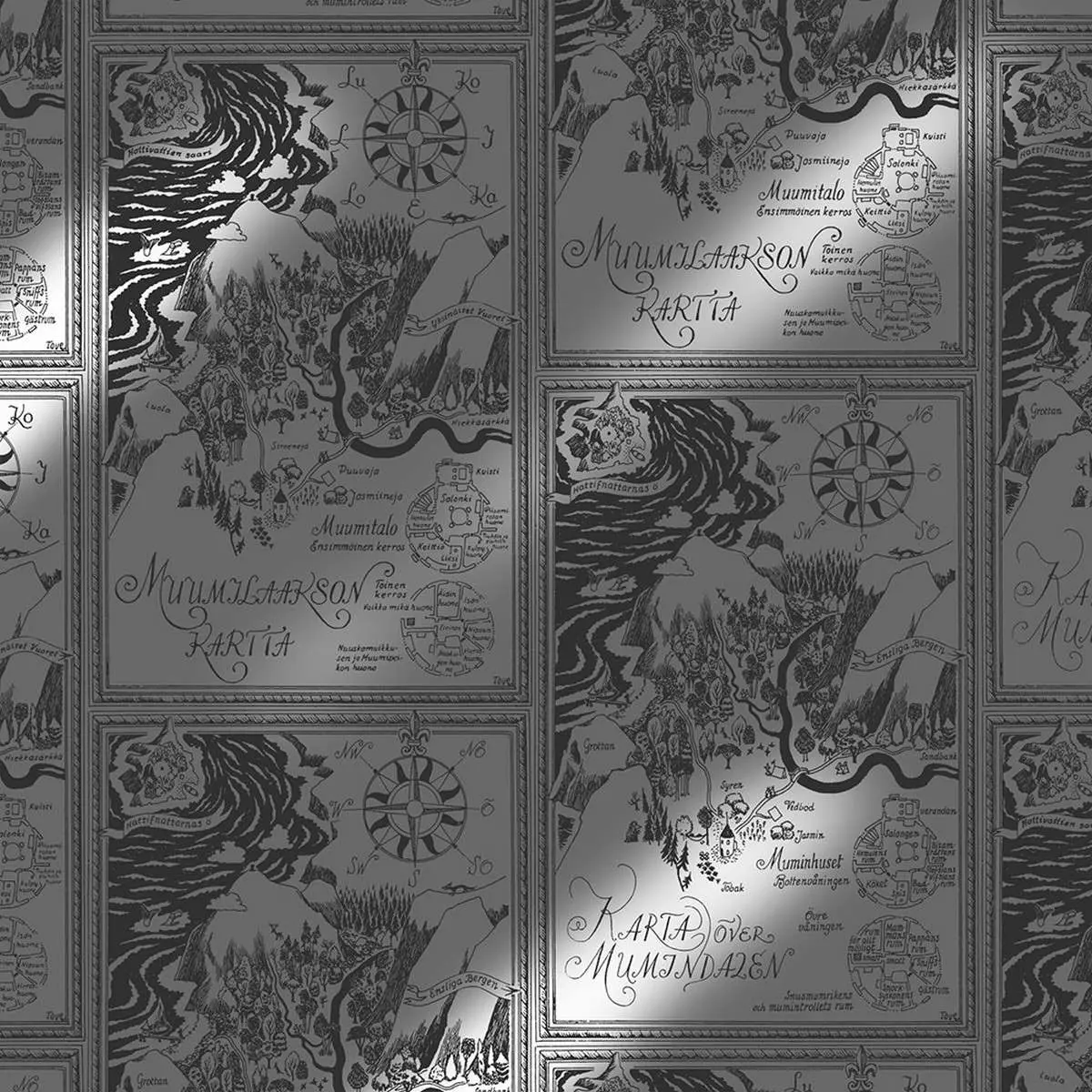 Tapet Mumin 3 5348-7