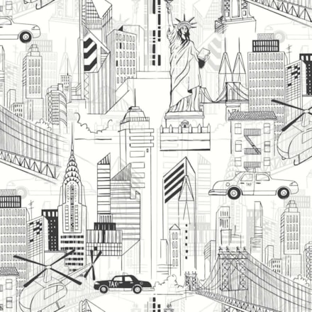 Tapet No Limits Big City 640101