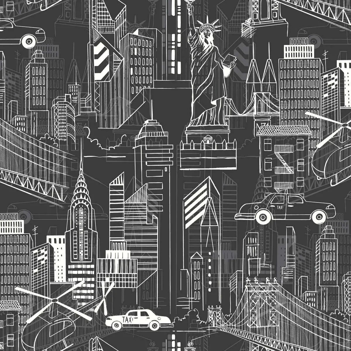 Tapet No Limits Big City 640102