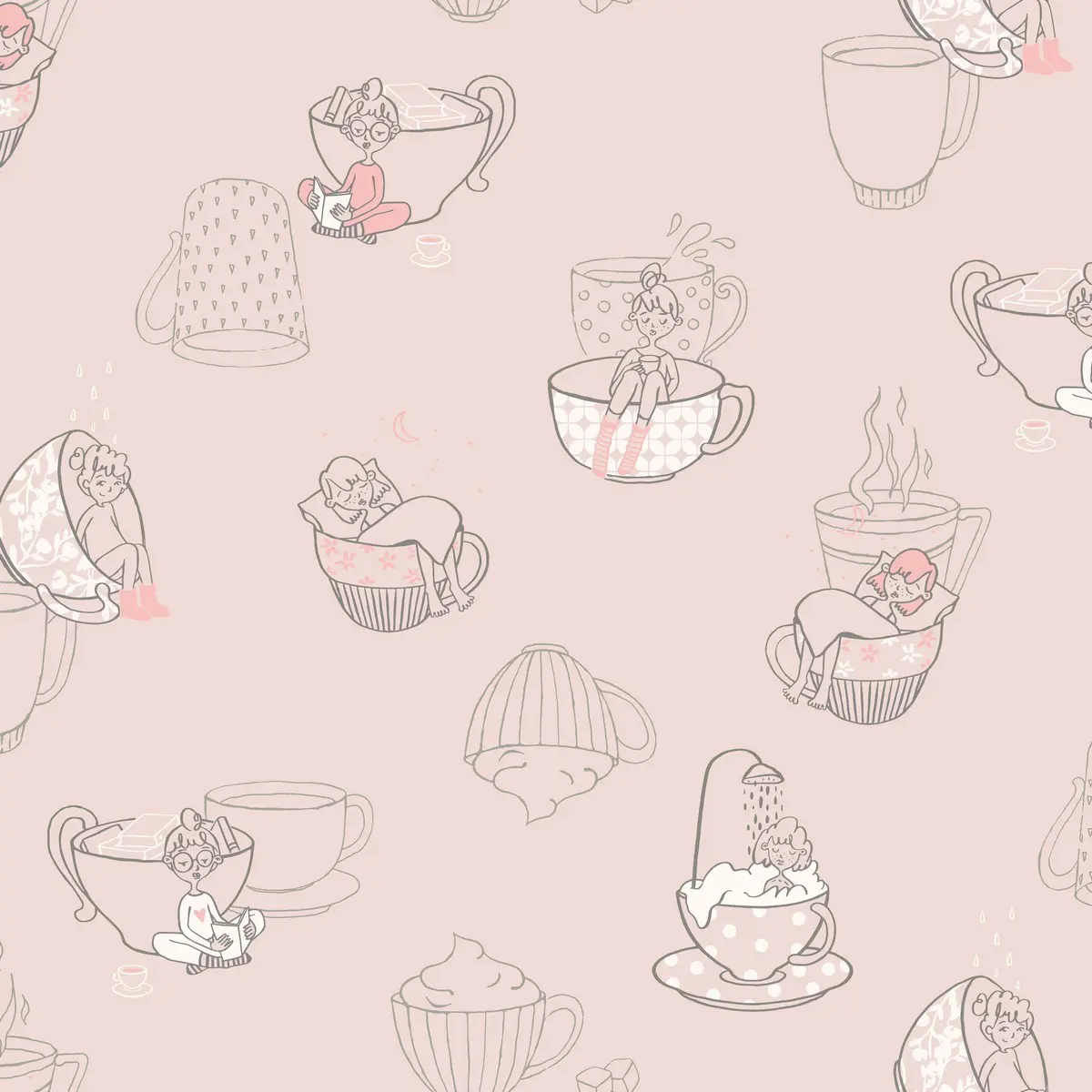 Tapet No Limits Teatime 640408