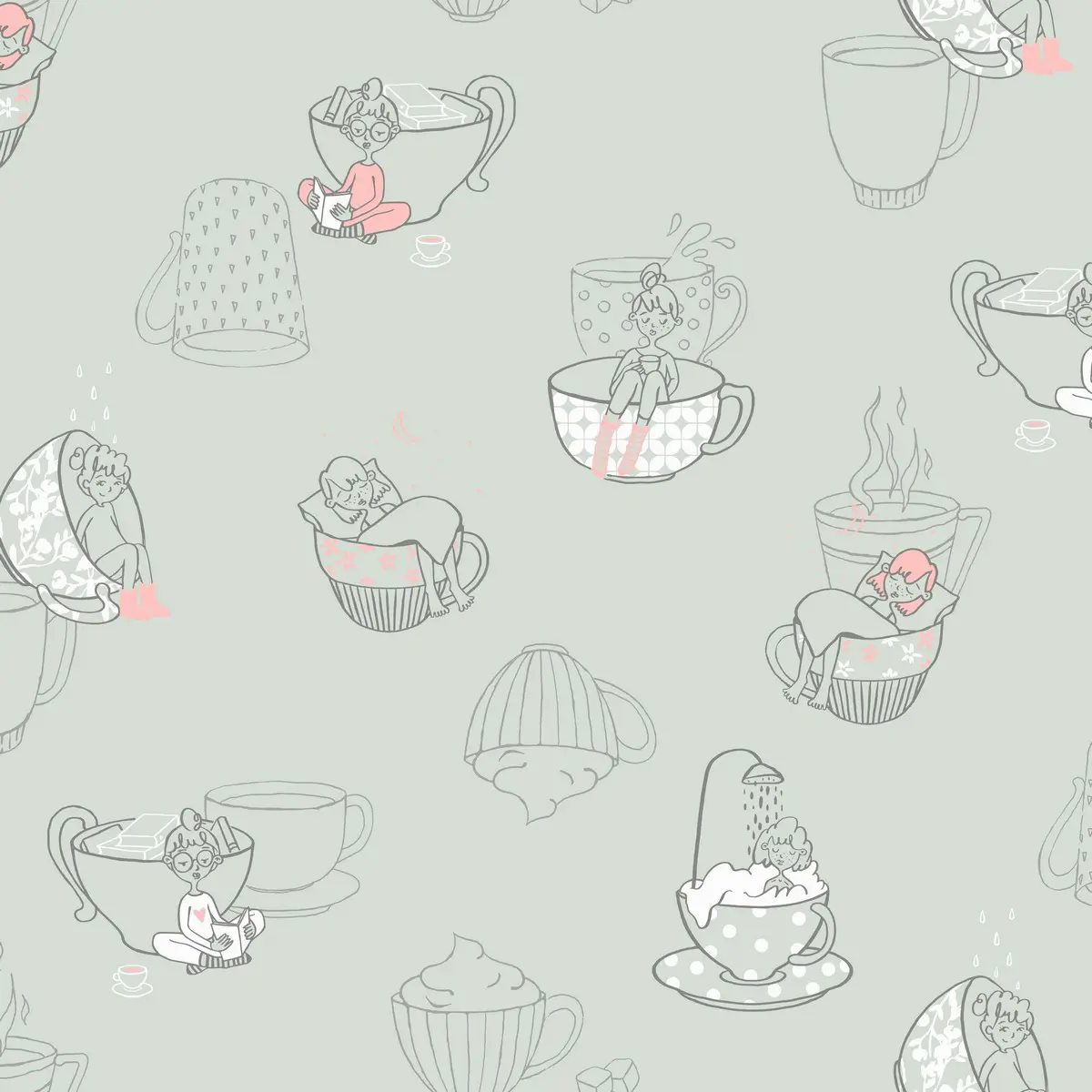 Tapet No Limits Teatime 640409