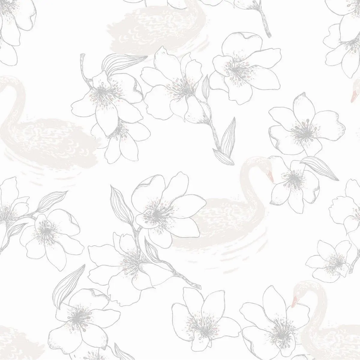 Tapet No Limits Swan 640818