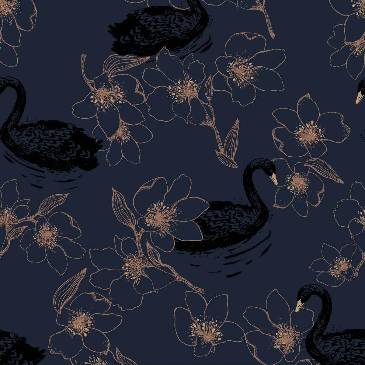 Tapet No Limits Swan 640820