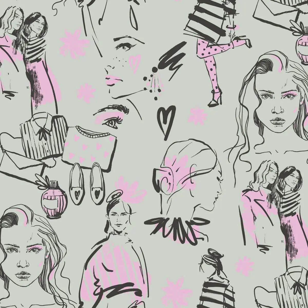 Tapet No Limits Fashion 641230