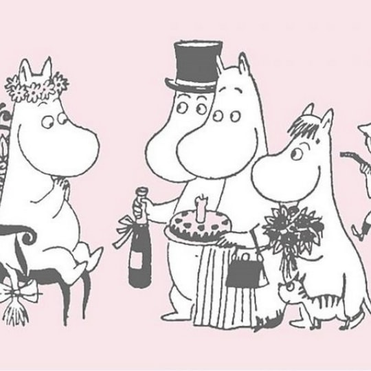 Tapetbård Muumi 4916-3