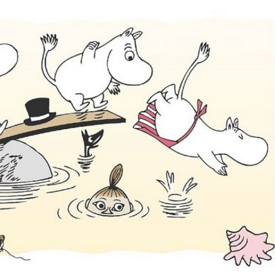 Tapetbård Muumi 4917-2