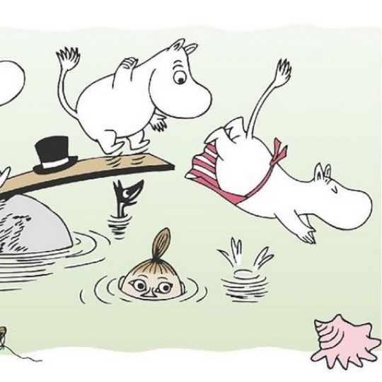 Tapetbård Muumi 4917-3