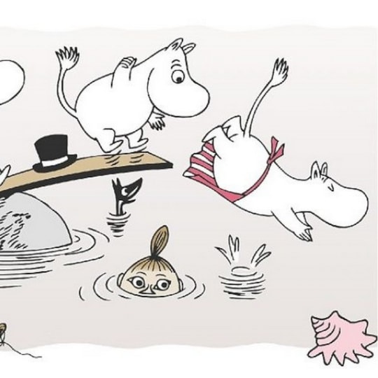 Tapetbård Muumi 4917-5