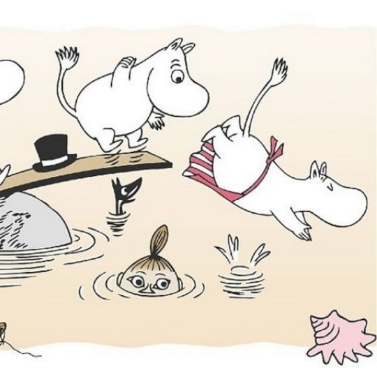 Tapetbård Muumi 4917-6