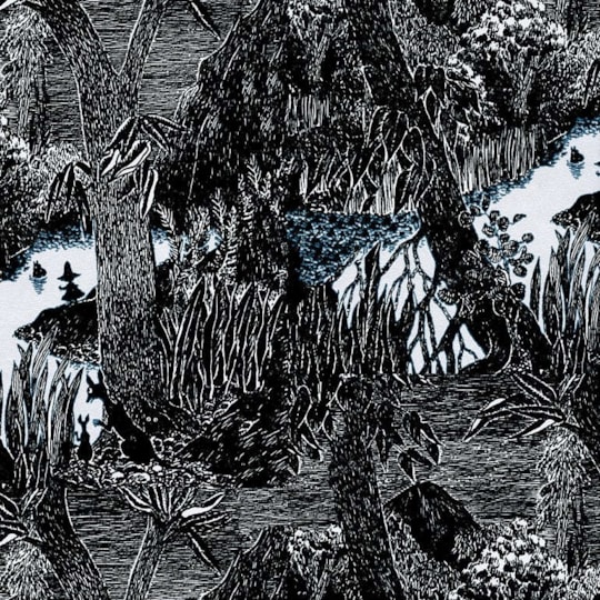 Tapet Moomin 2017 5166-4