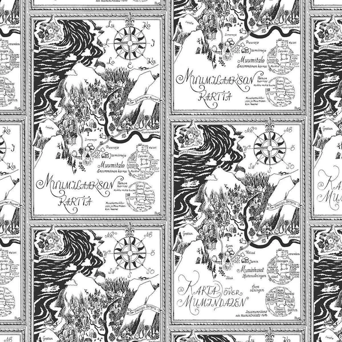 Tapet Mumin 3 5348-1