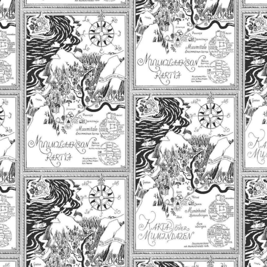 Tapet Mumin 3 5348-1