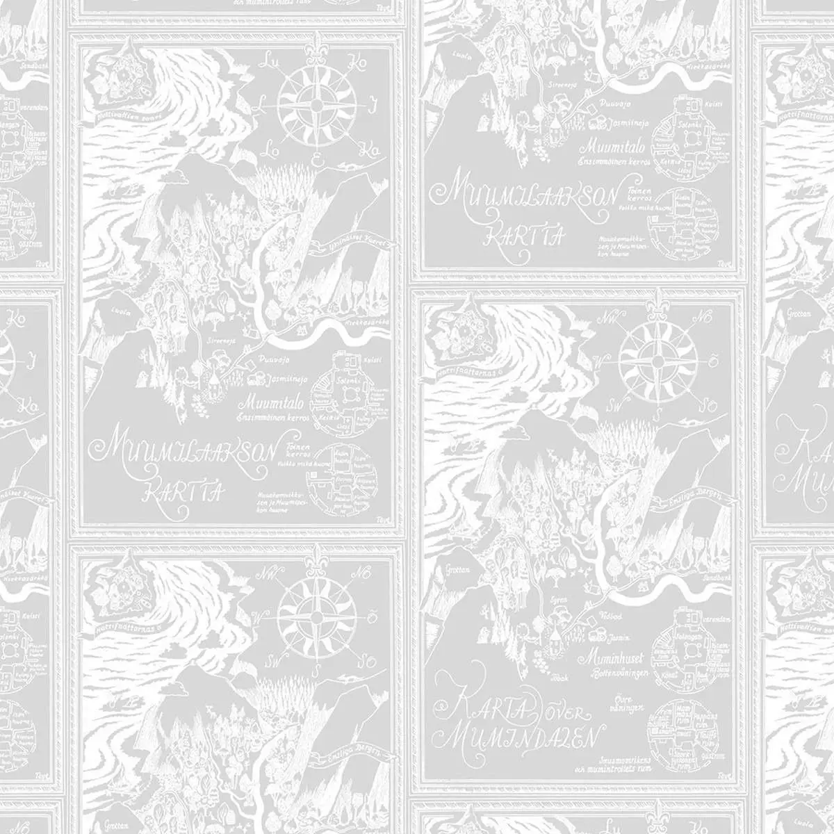 Tapet Mumin 3 5348-4