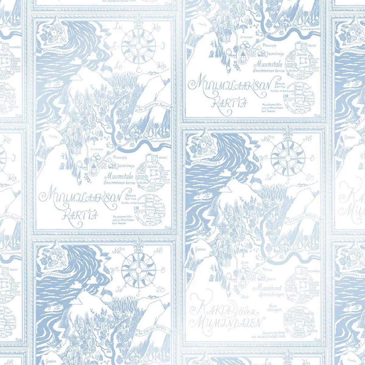 Tapet Mumin 3 5348-6
