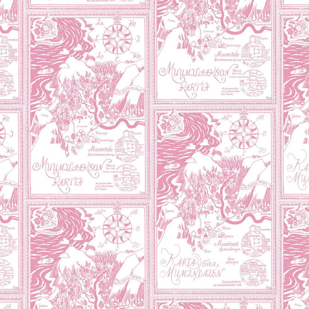 Tapet Mumin 3 5348-8