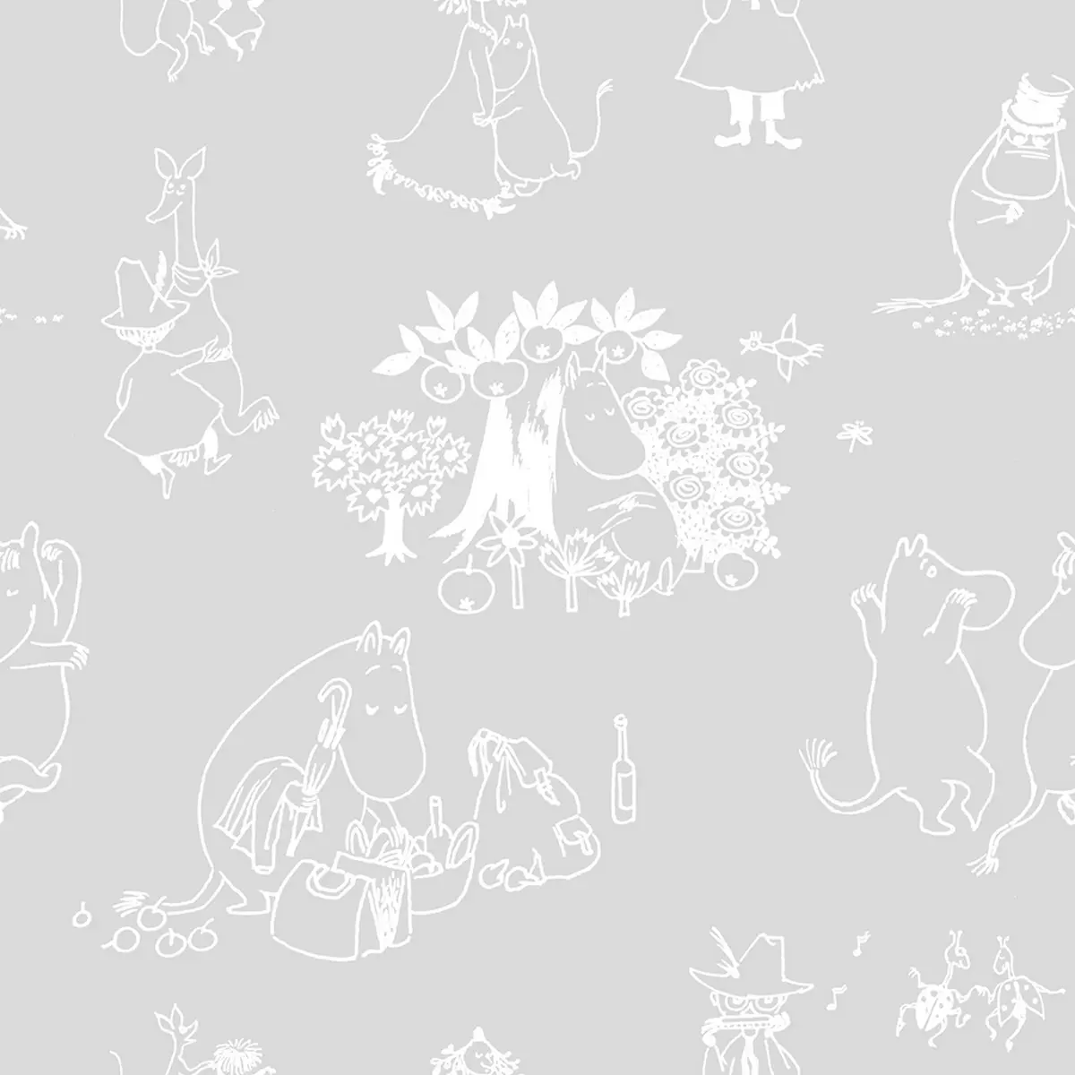 Tapet Mumin 3 5350-1