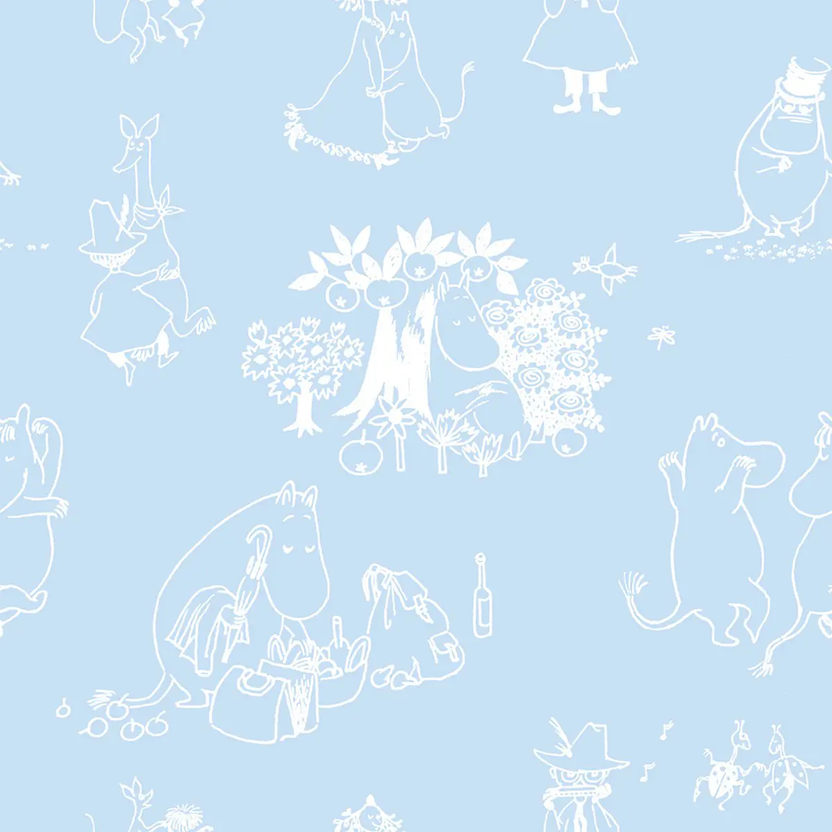 Tapet Mumin 3 5350-3