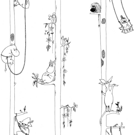 Tapet Mumin 3 5351-2