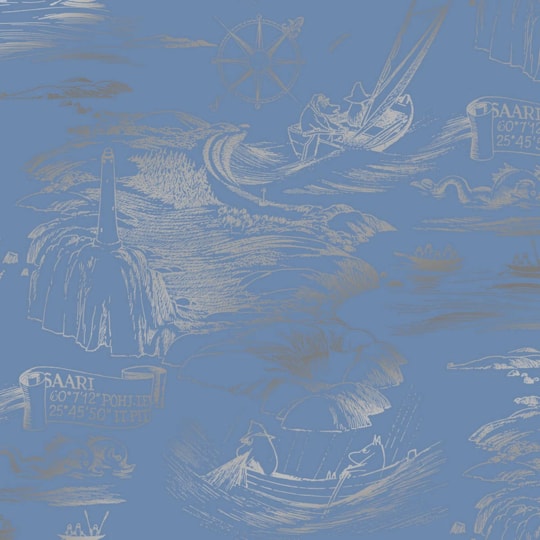 Tapet Mumin 3 5355-2