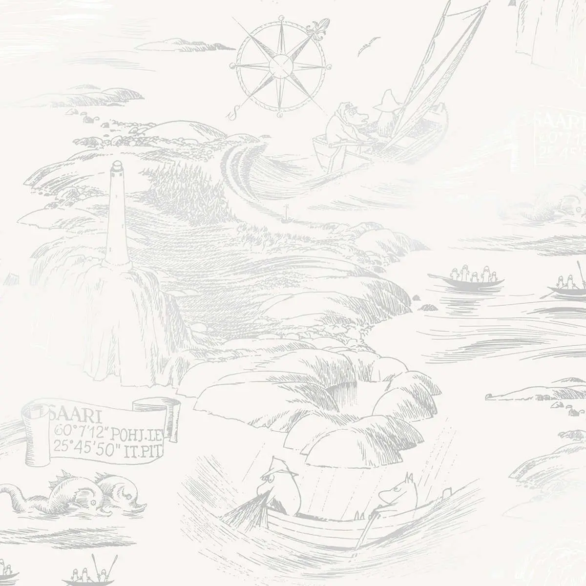 Tapet Mumin 3 5355-4