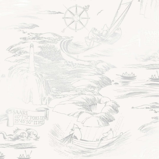 Tapet Mumin 3 5355-4