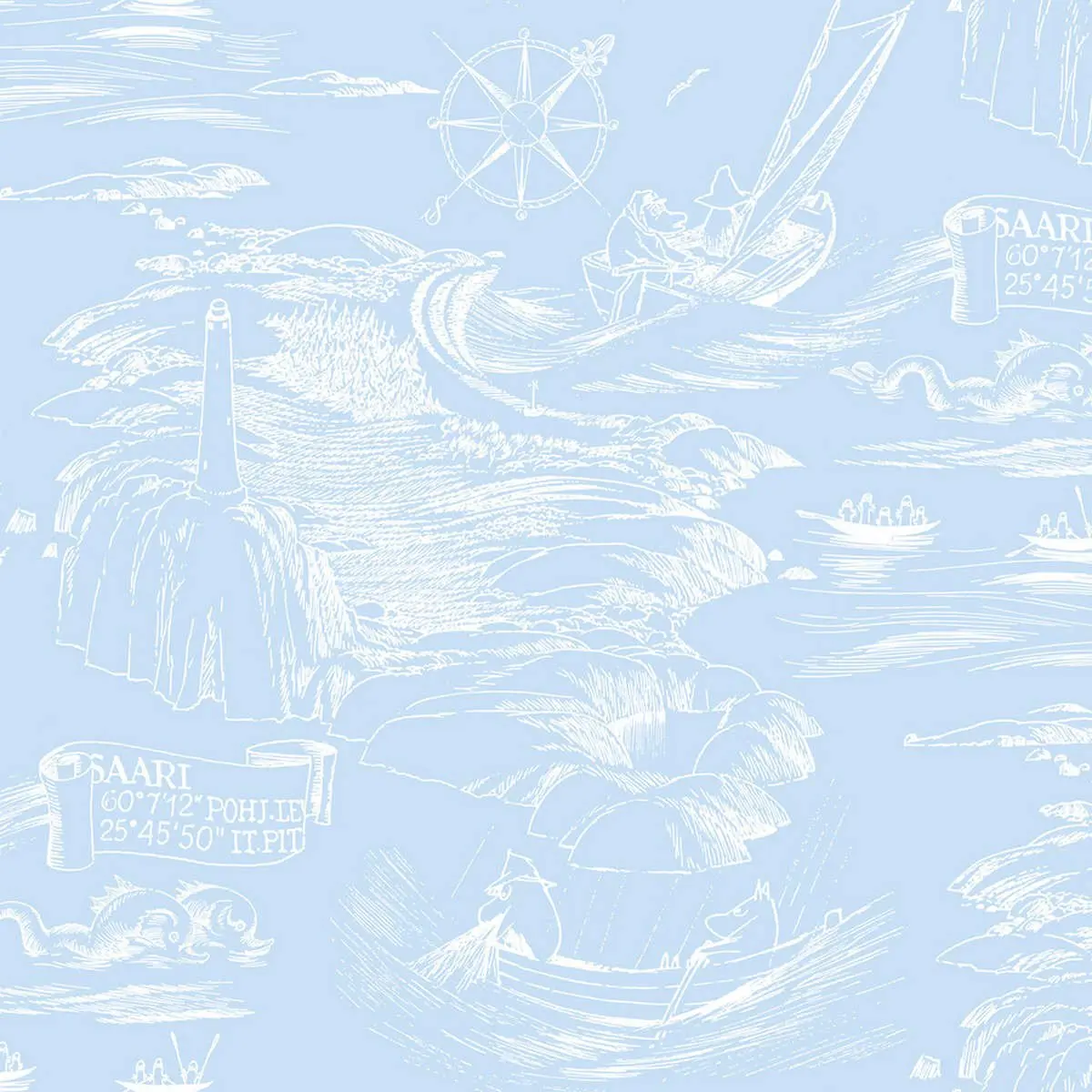 Tapet Mumin 3 5355-6