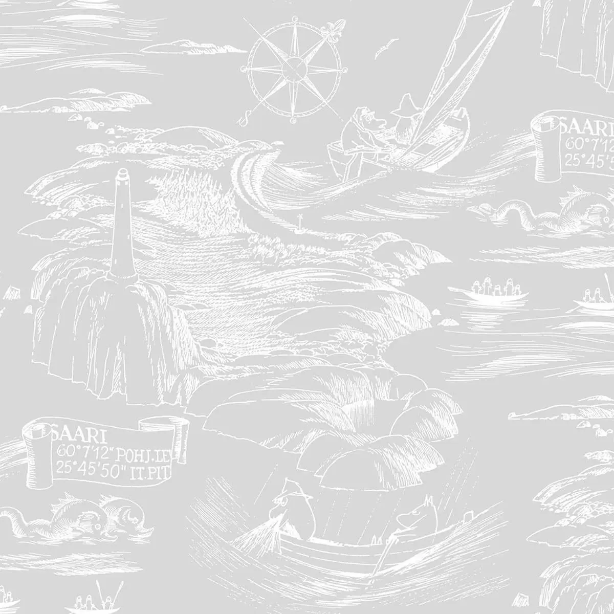 Tapet Mumin 3 5355-7